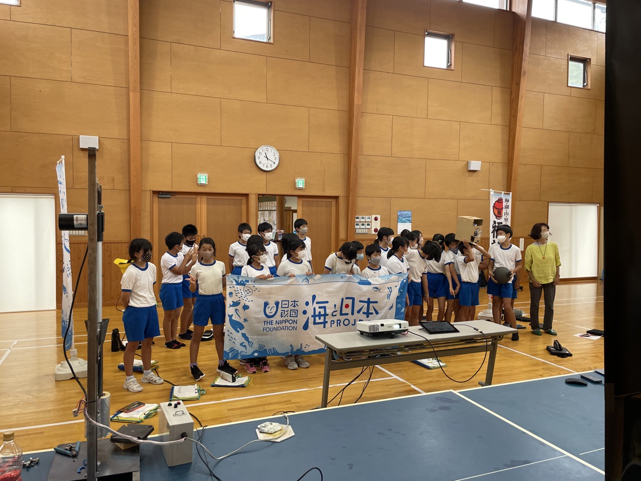 内外海小学校（福井県小浜市）のHPで活動を紹介していただきました。
